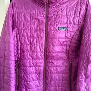 Patagonia Magenta Quilted Jacket - Medium